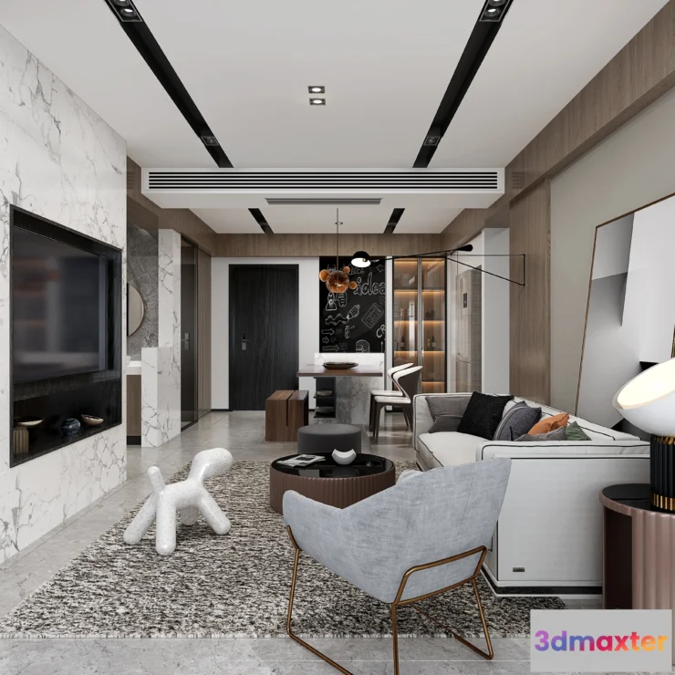1224498 - LIVING ROOM - MODERN STYLE - 502