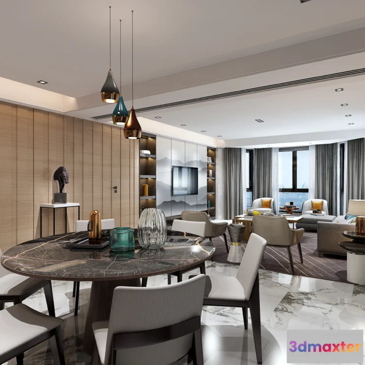 1224518 - LIVING ROOM - MODERN STYLE - 512