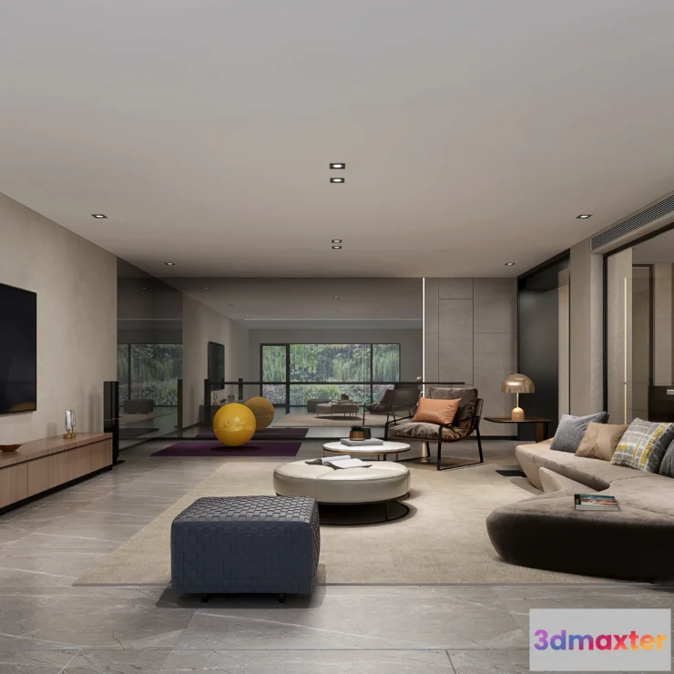 1224578 - LIVING ROOM - MODERN STYLE - 542