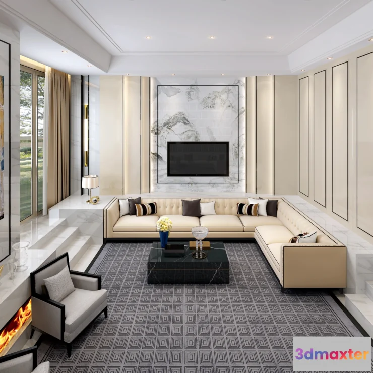 1224582 - LIVING ROOM - MODERN STYLE - 544