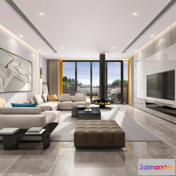 1224600 - LIVING ROOM - MODERN STYLE - 553