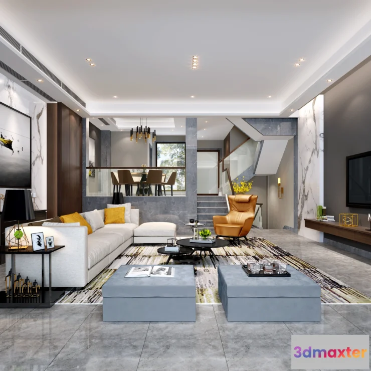 1224616 - LIVING ROOM - MODERN STYLE - 561