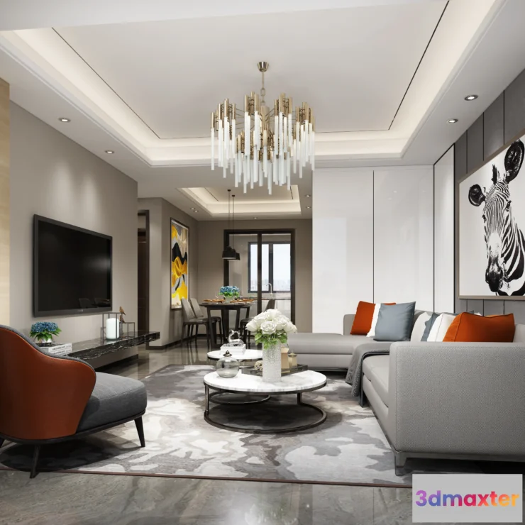 1224624 - LIVING ROOM - MODERN STYLE - 565