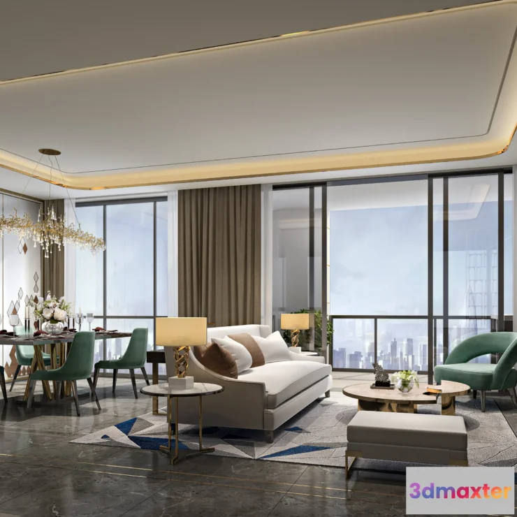 1224692 - LIVING ROOM - MODERN STYLE - 599