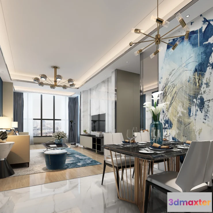 1224704 - LIVING ROOM - MODERN STYLE - 605