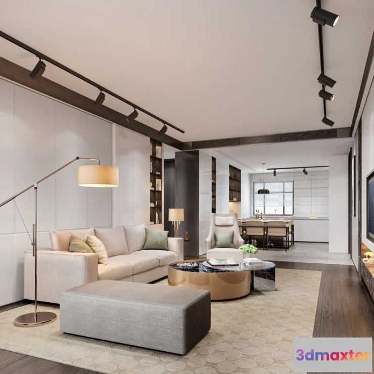 1224724 - LIVING ROOM - MODERN STYLE - 615