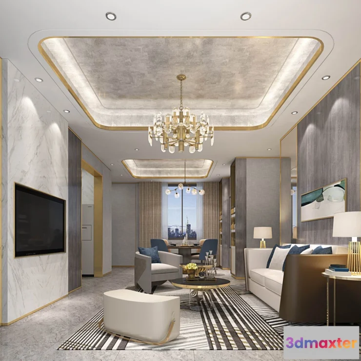 1224728 - LIVING ROOM - MODERN STYLE - 617