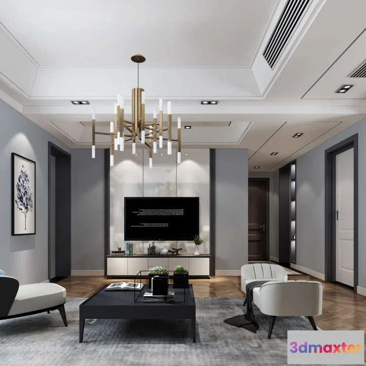 1224764 - LIVING ROOM - MODERN STYLE - 635