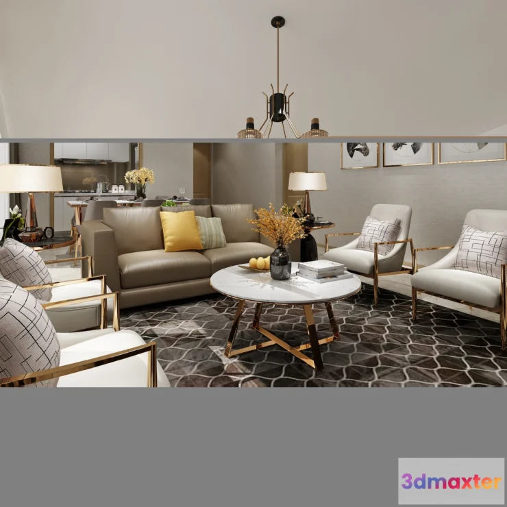 1224766 - LIVING ROOM - MODERN STYLE - 636