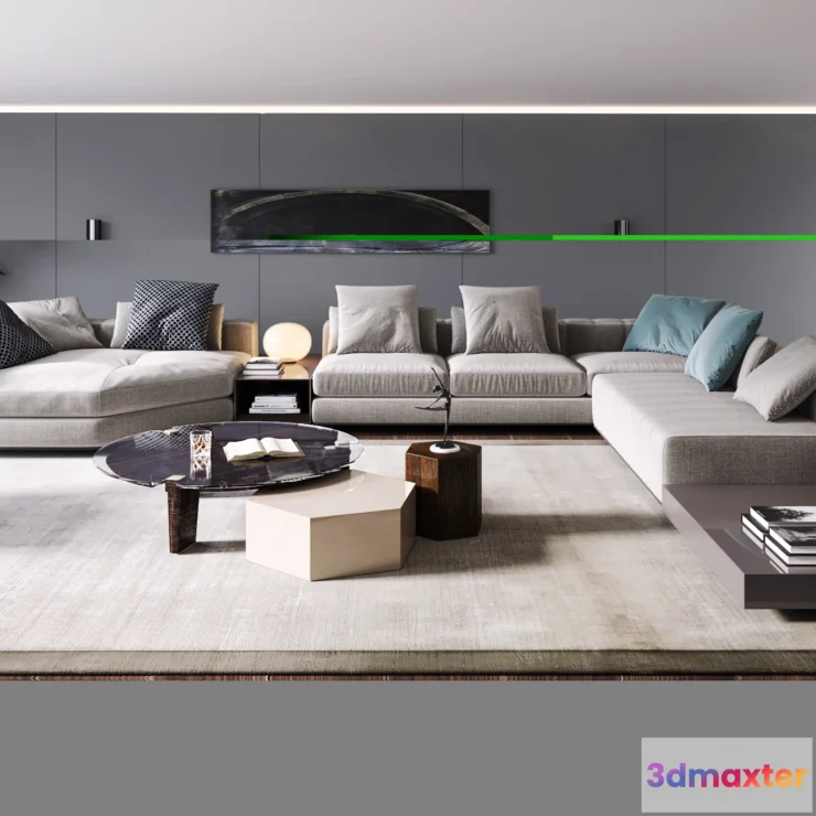 1224788 - LIVING ROOM - MODERN STYLE - 647
