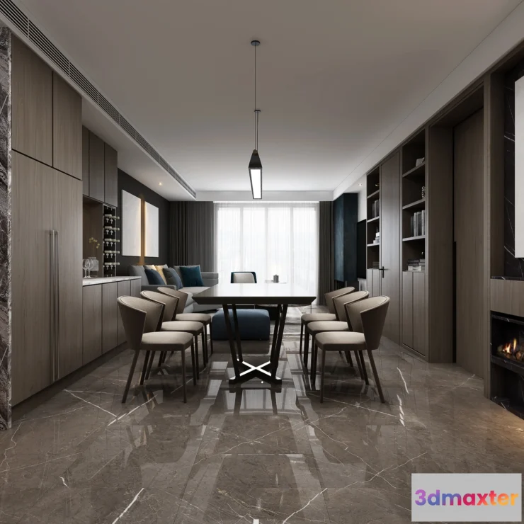 1224802 - LIVING ROOM - MODERN STYLE - 654