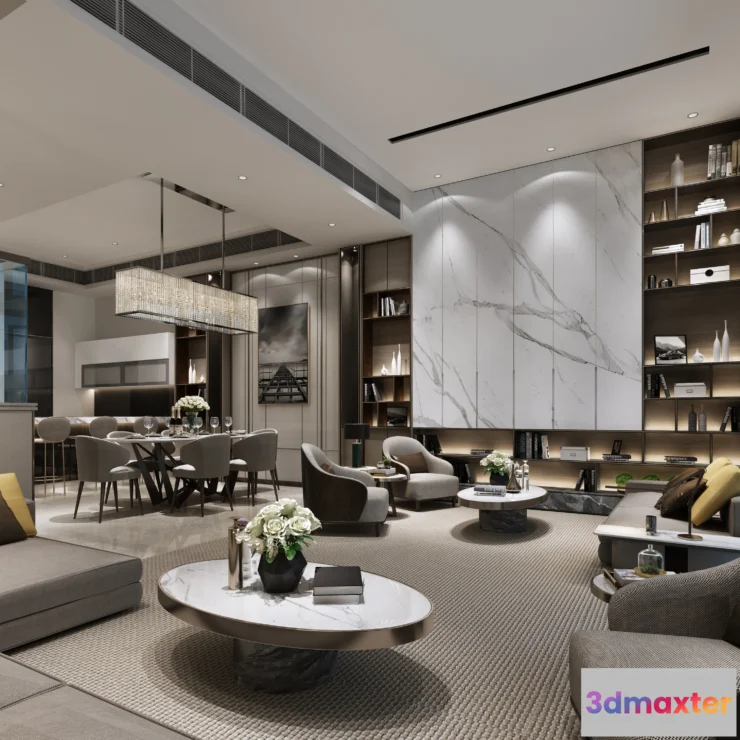 1224818 - LIVING ROOM - MODERN STYLE - 662