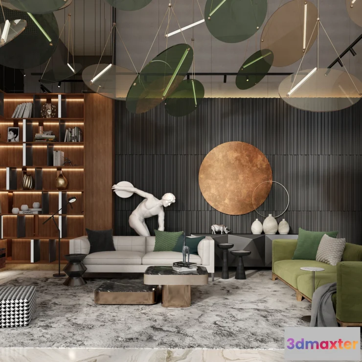 1224862 - LIVING ROOM - MODERN STYLE - 684