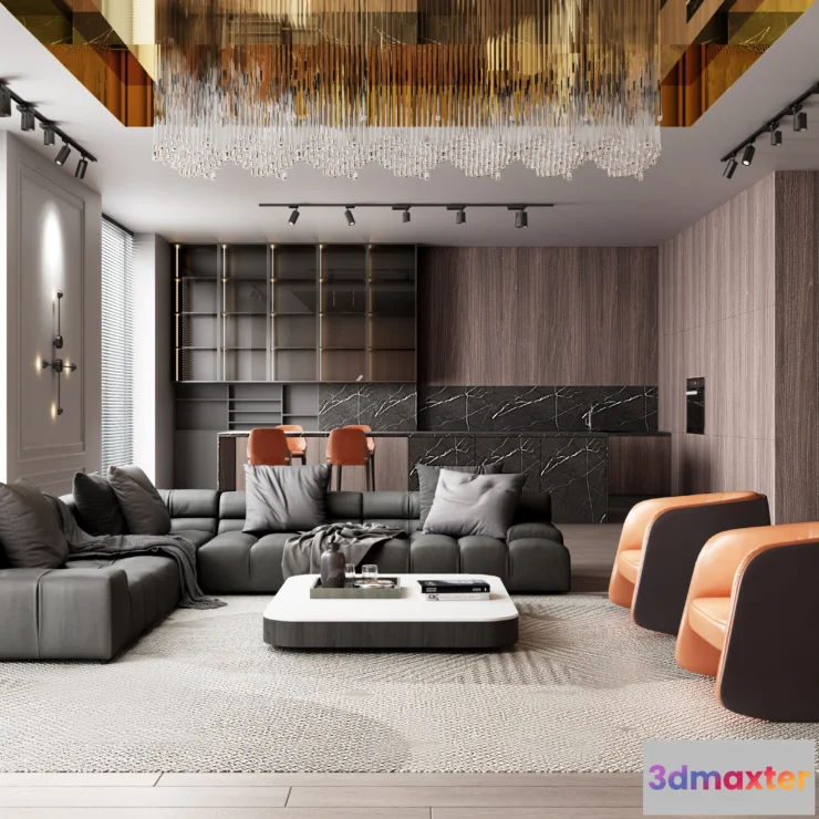 1224874 - LIVING ROOM - MODERN STYLE - 690