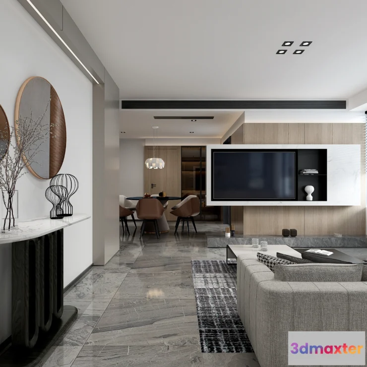 1224880 - LIVING ROOM - MODERN STYLE - 693