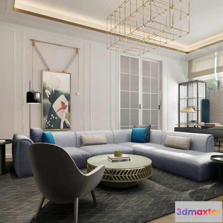 1224888 - LIVING ROOM - MODERN STYLE - 697