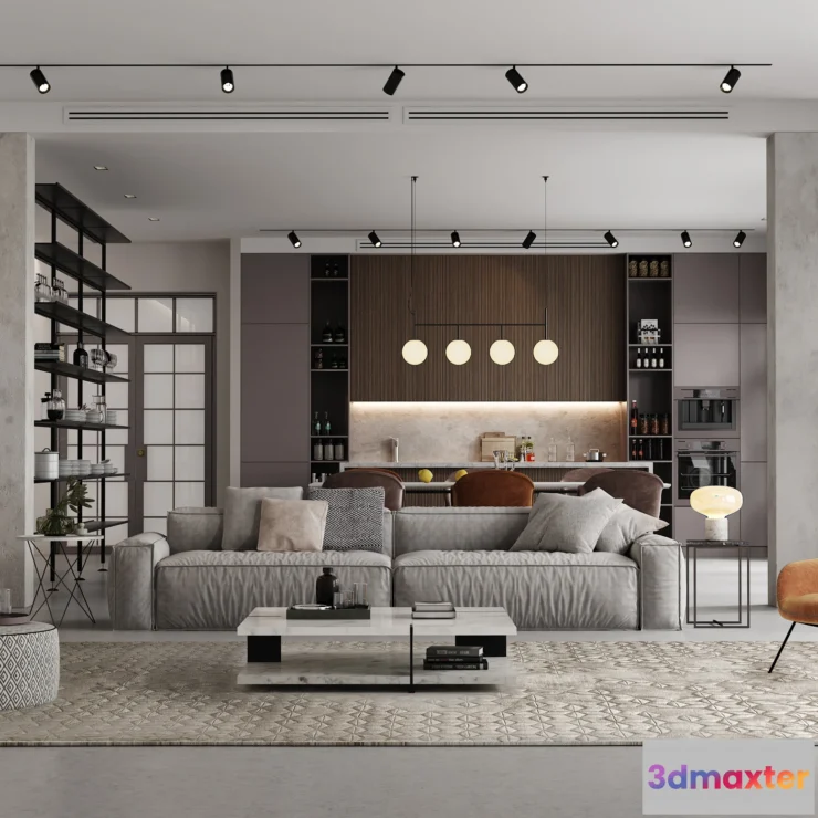 1224892 - LIVING ROOM - MODERN STYLE - 699