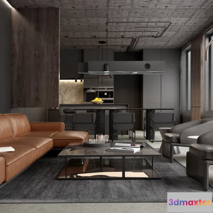 1224900 - LIVING ROOM - MODERN STYLE - 703