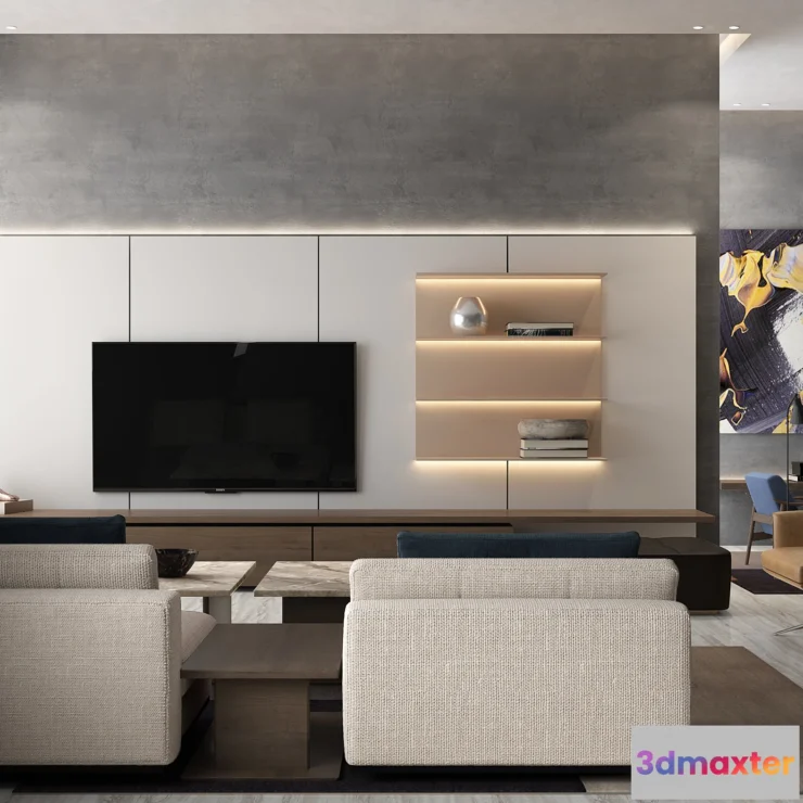 1224904 - LIVING ROOM - MODERN STYLE - 705