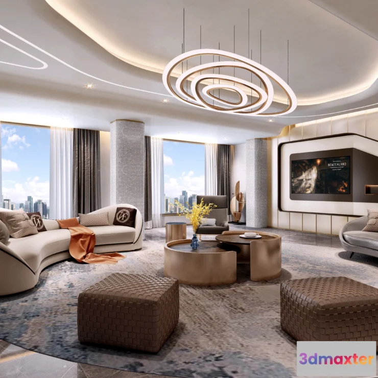 1224918 - LIVING ROOM - MODERN STYLE - 712