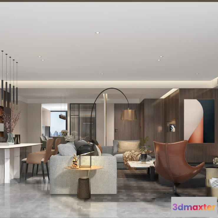 1224922 - LIVING ROOM - MODERN STYLE - 714