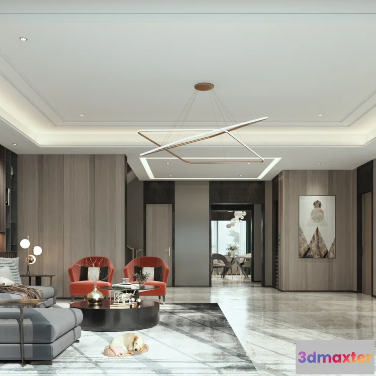 1224934 - LIVING ROOM - MODERN STYLE - 720