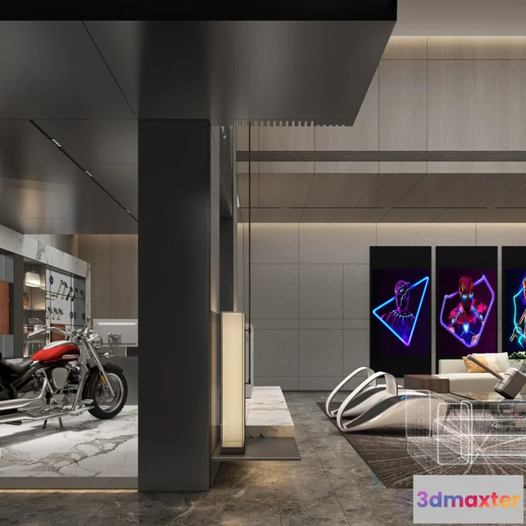 1224960 - LIVING ROOM - MODERN STYLE - 733