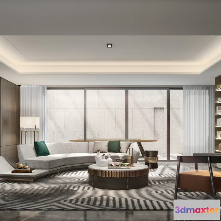 1224964 - LIVING ROOM - MODERN STYLE - 735