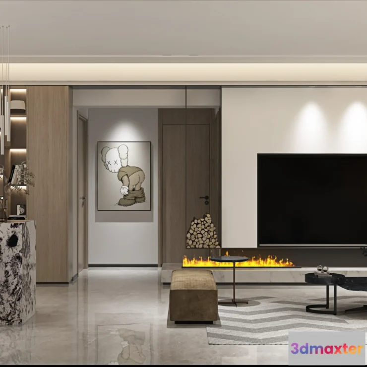 1224970 - LIVING ROOM - MODERN STYLE - 738