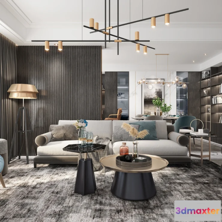 1225006 - LIVING ROOM - MODERN STYLE - 756