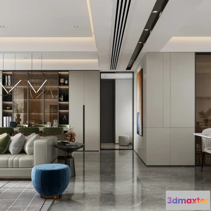 1225008 - LIVING ROOM - MODERN STYLE - 757