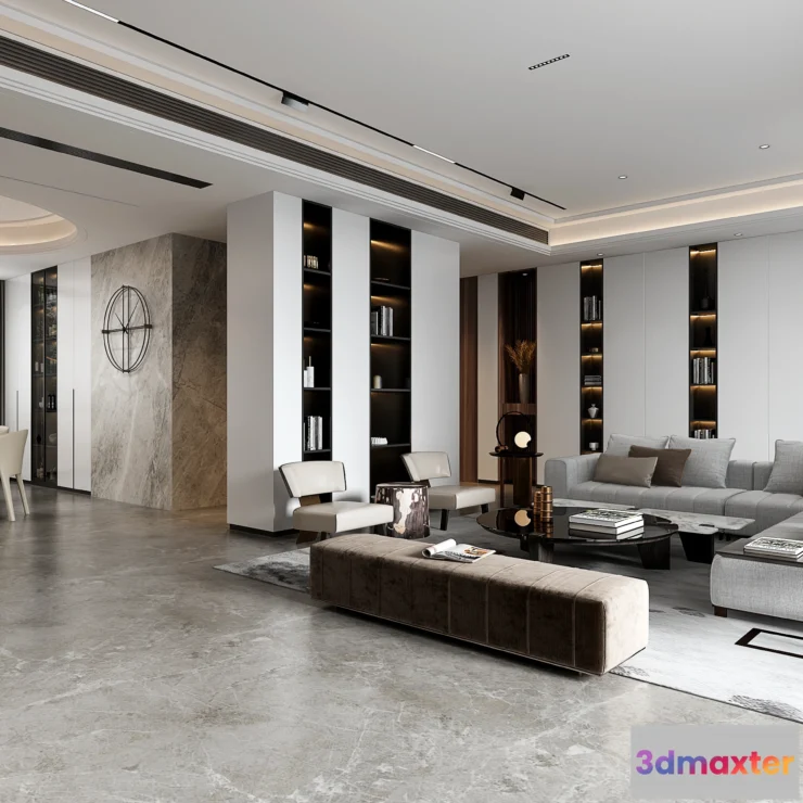 1225016 - LIVING ROOM - MODERN STYLE - 761