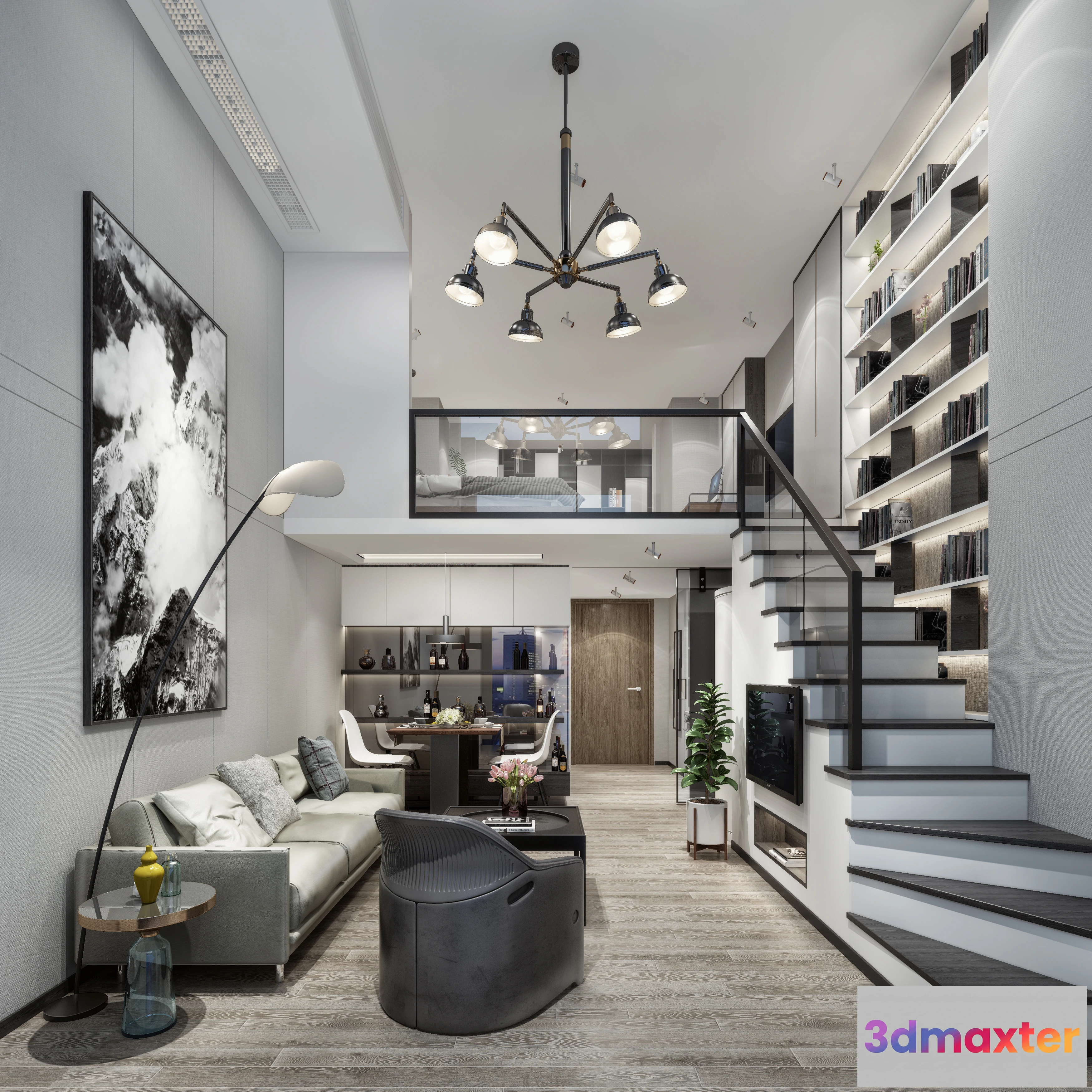 1225042 - LIVING ROOM - MODERN STYLE - 774