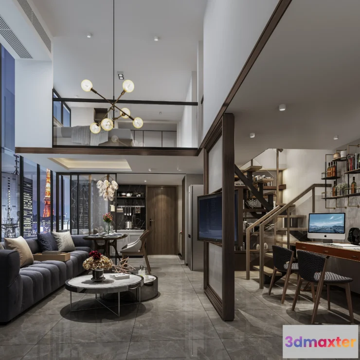 1225050 - LIVING ROOM - MODERN STYLE - 778