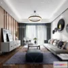 1241386 - LIVING ROOM - MODERN STYLE - VRAY  CORONA - 3D MODEL - 1817