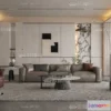 1241452 - LIVING ROOM - MODERN STYLE - VRAY  CORONA - 3D MODEL - 1850