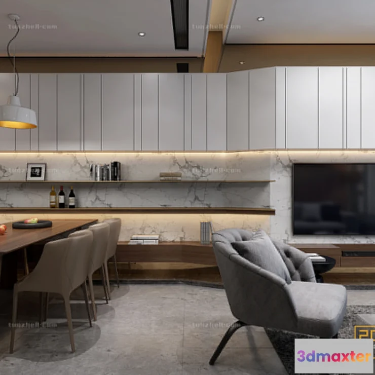 1251410 - Extension Interior - LINGVING ROOM - MODERN STYLES - 002