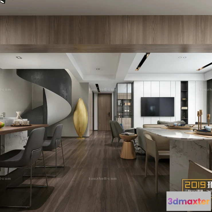 1251416 - Extension Interior - LINGVING ROOM - MODERN STYLES - 005
