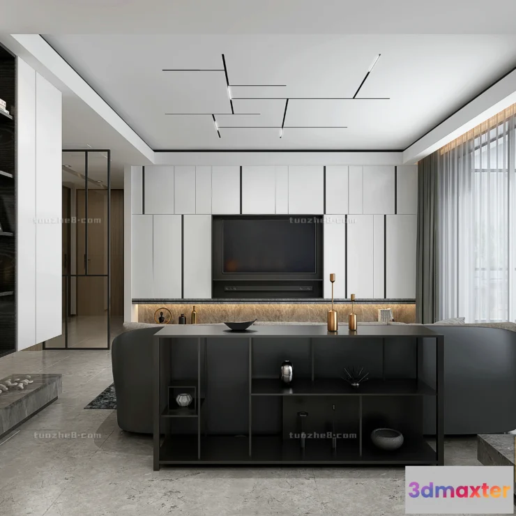 1251418 - Extension Interior - LINGVING ROOM - MODERN STYLES - 006