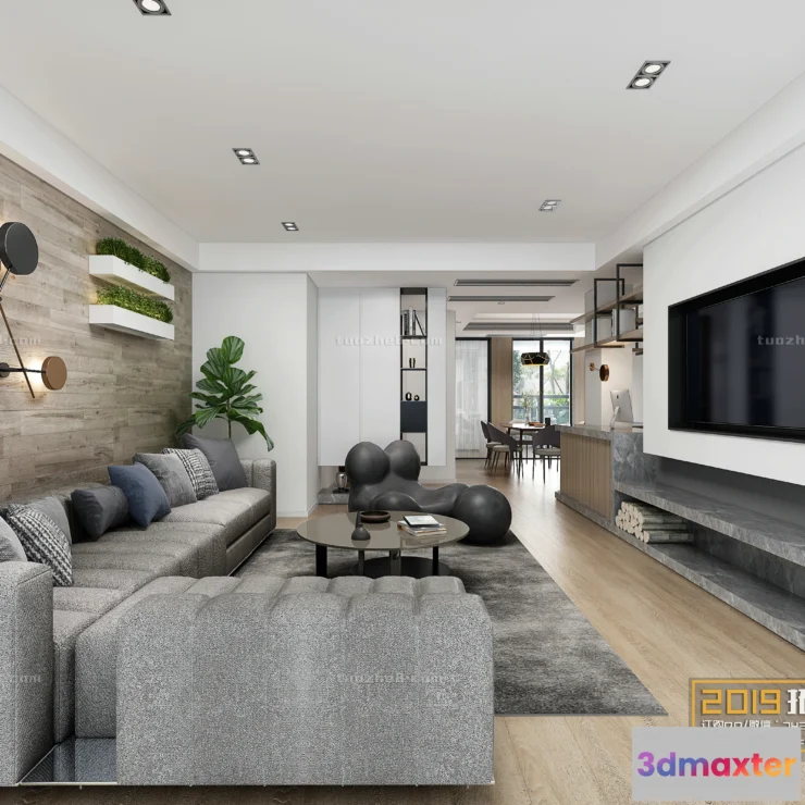 1251452 - Extension Interior - LINGVING ROOM - MODERN STYLES - 023