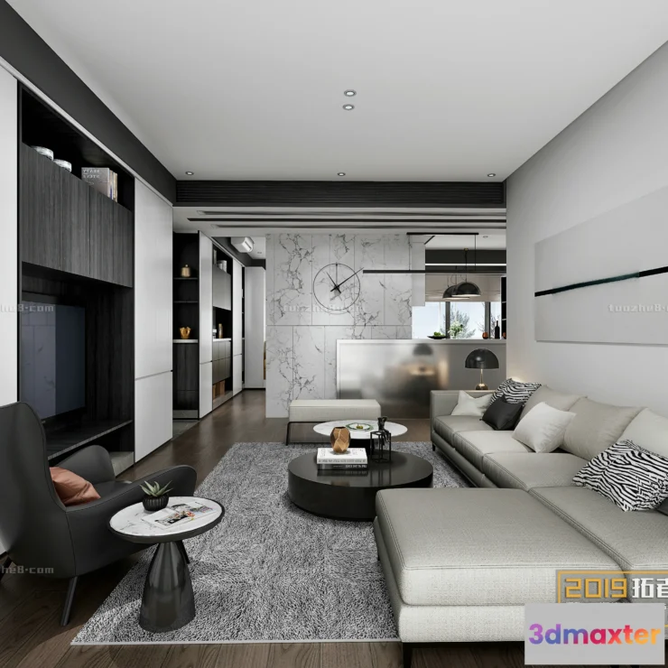 1251454 - Extension Interior - LINGVING ROOM - MODERN STYLES - 024