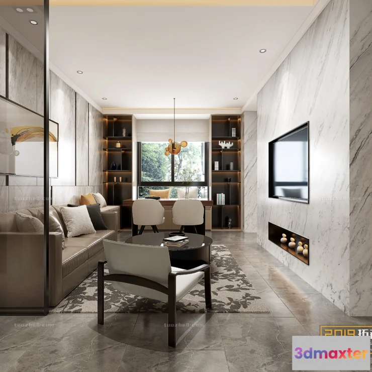 1251504 - Extension Interior - LINGVING ROOM - MODERN STYLES - 049