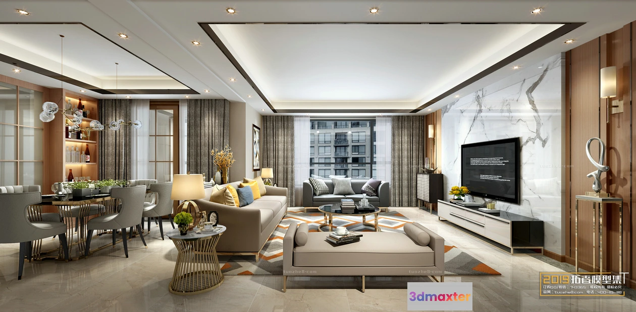 1251528 - Extension Interior - LINGVING ROOM - MODERN STYLES - 061