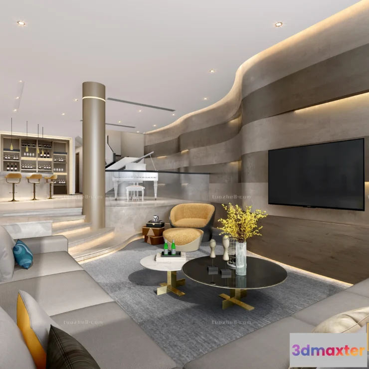 1251546 - Extension Interior - LINGVING ROOM - MODERN STYLES - 070