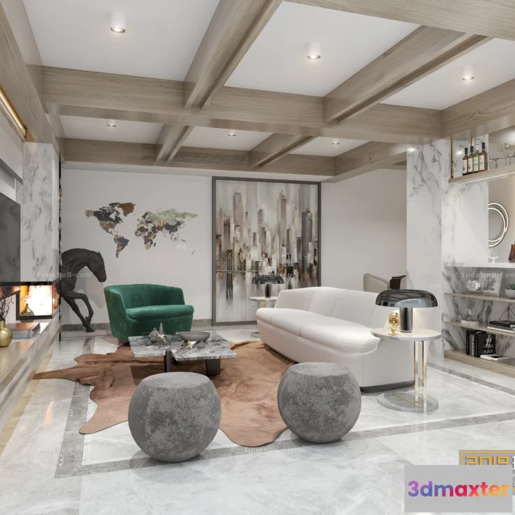 1251562 - Extension Interior - LINGVING ROOM - MODERN STYLES - 078