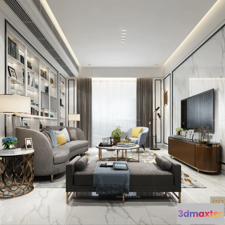 1251590 - Extension Interior - LINGVING ROOM - MODERN STYLES - 092