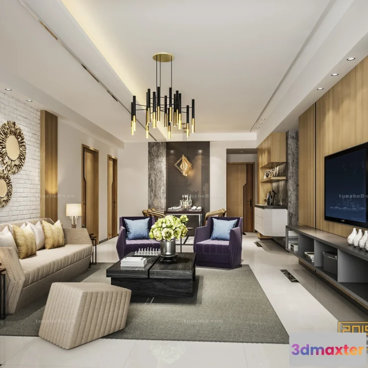 1251602 - Extension Interior - LINGVING ROOM - MODERN STYLES - 098