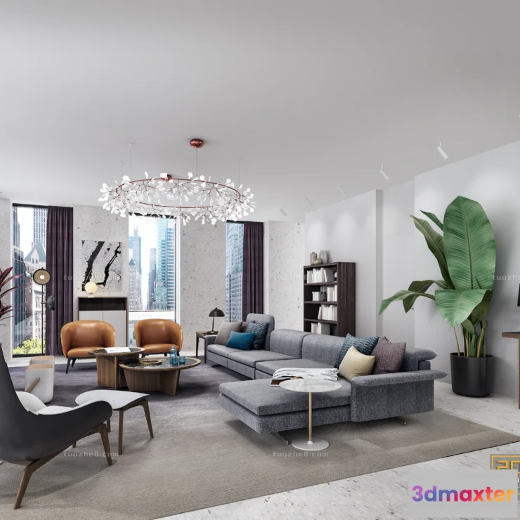 1251672 - Extension Interior - LINGVING ROOM - MODERN STYLES - 133