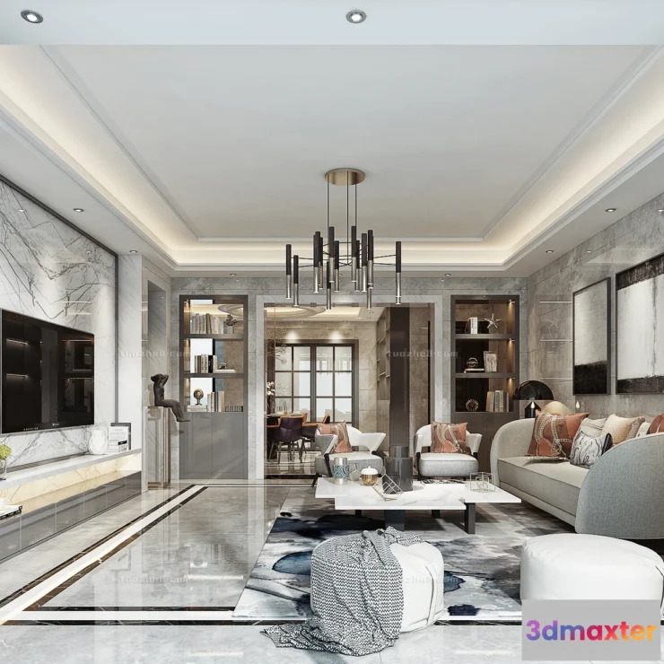 1251696 - Extension Interior - LINGVING ROOM - MODERN STYLES - 145