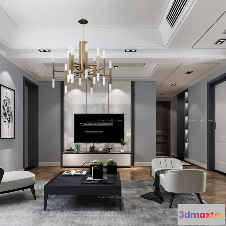 1251714 - Extension Interior - LINGVING ROOM - MODERN STYLES - 154